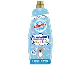 Disiclin Super Concentrated 80 Wash Premium Hypoallergenic Fabric Softener - Baby & Kids - 1 Case - 10 Units 